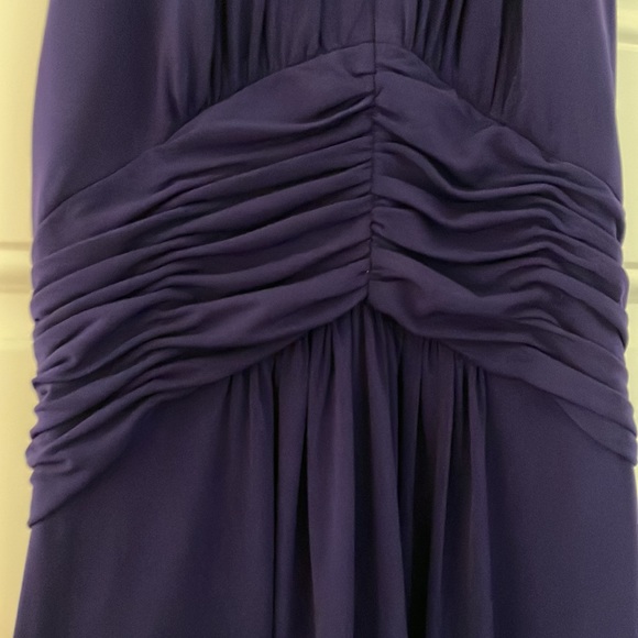 CALVIN KLEIN PURPLE MAXI LONG FORMAL DRESS SIZE S - Picture 4 of 9